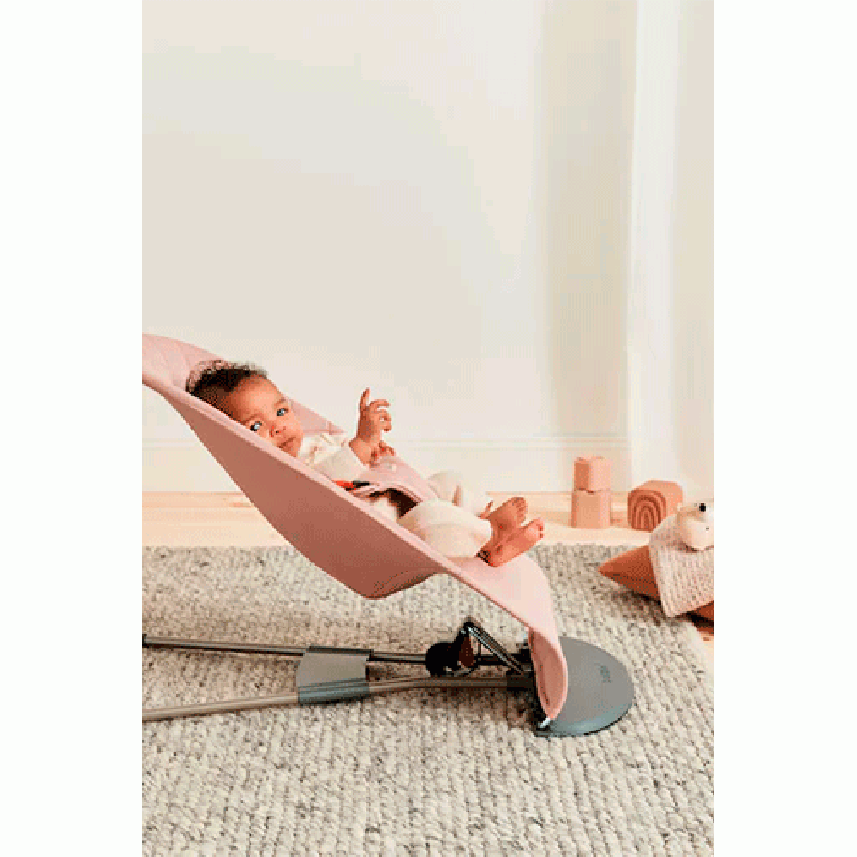 Hamaca Babybjorn Balance Bouncer Bliss Pink - Mimitos Home