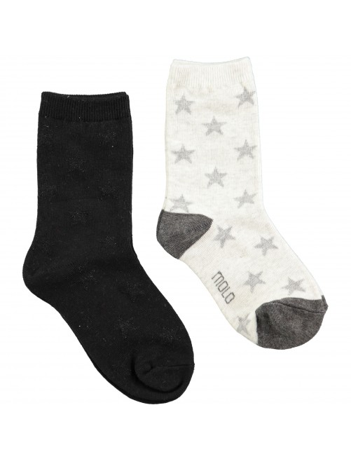 Pack Calcetines Molo Kids Nesi Black and White