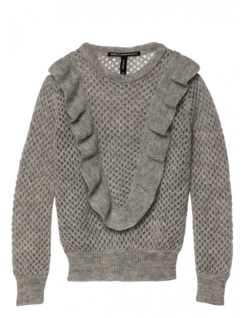 Jersey 10Days Sweater Ruffles Grey Moda Infantil Urbana Casual Zaragoza Tienda Online Niñas