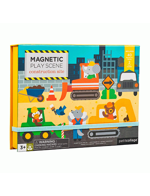 Magnético-Construction-Site-Petit-Collage-Puzzle-Play-Scene-Juguete-Juego-Imaginacion-Niños-Regalo-Tienda Online-Zaragoza