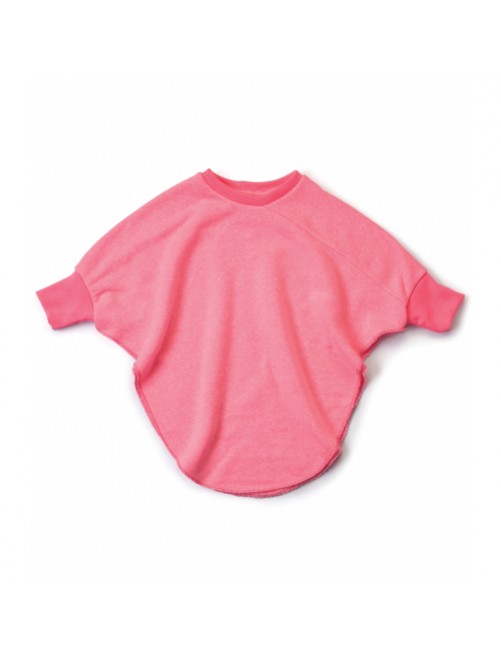 Sudadera Nununu Bat Top Neon Pink moda infantil alternativa moderna comoda original divertida