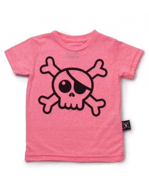 Camiseta Nununu Big Skull T-Shirt Pink
