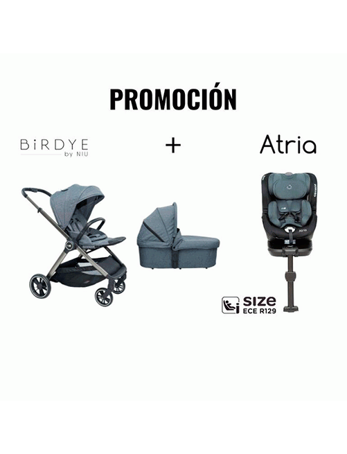 Promocion-Birdy- Atria-silla-auto-Seguridad-cochecito-silla-de-paseo-birdye-niu-bebe-puericultura-tienda-online-zaragoza-dappbaby-Gris-Oscuro
