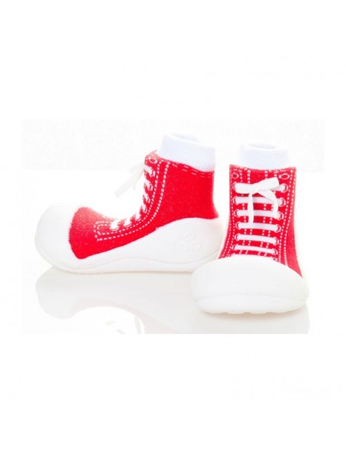 Zapatillas Sneaker rojo Attipas Zapatillas-Attipas-Sneakers-Primeros_pasos-Bebe-Puericultura-Tienda-Online-Zaragoza