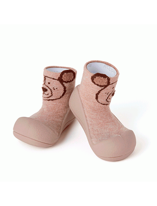 Zapatillas-Teddy-Beige-Attipas-Zapatos-Primeros-pasos-calzado-ergonomico-Bebes-accesorios-Puericultura