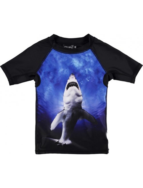Camiseta Molo Kids Neptune Under The Shark