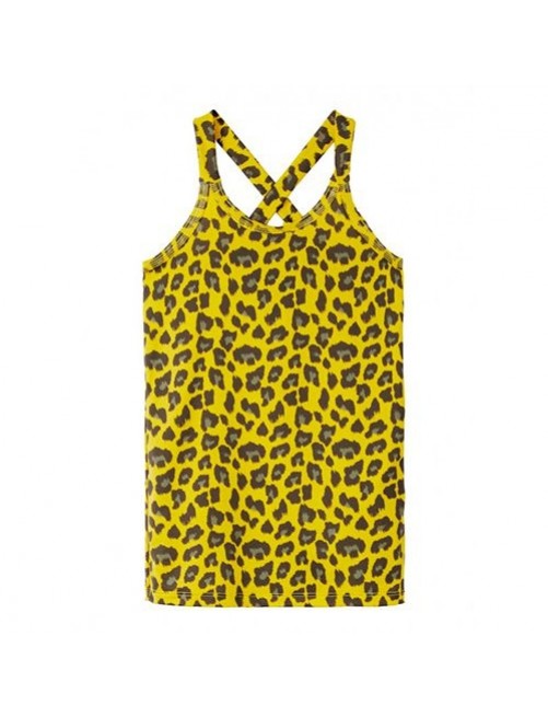 Top Yoga Wrapper Leopard 10Days Yellow
