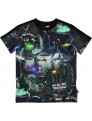 Camiseta Molo Kids Rishi Sci-fi City