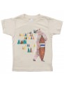 Camiseta Monikako Kids Bear&Surf Organic