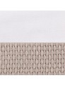 Minicuna de colecho EQUO Beige Alondra (5 en 1) con textil Beige y colchón, cuna 2 accesorios bebes puericultura tienda online zaragoza textil