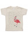 Camiseta Monikako Kids Flamingo Organic
