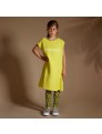 Vestido Sleeveless Sweatdres 10Days Yellow  moda infantil zaragoza modacasual alternativa tienda moda infantil zaragoza 