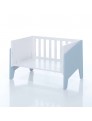 Minicuna de colecho EQUO Alondra (5 en 1) Azul, banco, sillón, bebe, accesorios, puericultura, tienda online, zaragoza