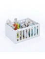 Minicuna de colecho EQUO Alondra (5 en 1) blanco, juguetero, puericultura, accesorios bebe, tienda online zaragoza