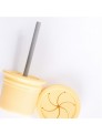 Vaso-sip & snack-silicona-Minikoioi-amarillo-alimentacion-infantil-blw-puericultura-accesorios-tienda-online-zaragoza