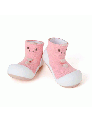Zapatillas- Dinosaurio-Pink-Attipas-Suela-Bicolor--Attipas-Zapatos-Primeros-pasos-calzado-ergonomico-Bebes-accesorios-Puericultura-Tienda-Online-Zaragoza
